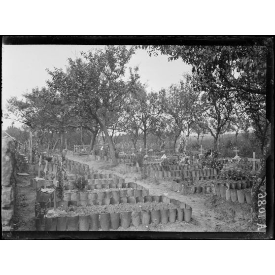 St Martin. (Meurthe et Moselle). Cimetière militaire. [légende d'origine]