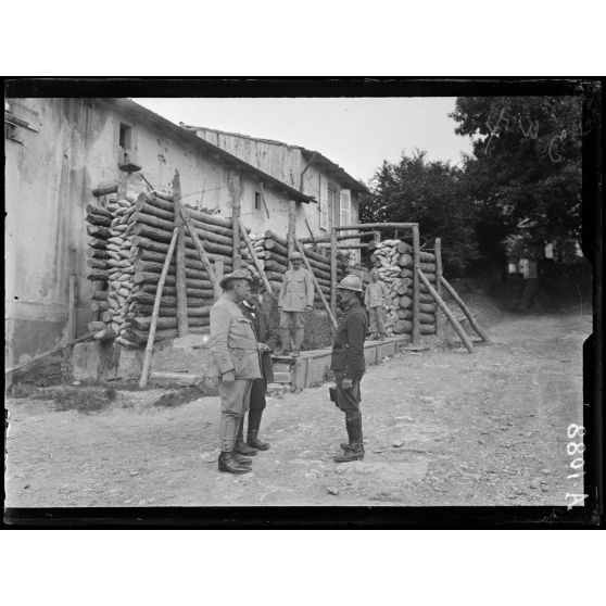 St Martin. (Meurthe et Moselle). Le colonel Rousselet du 37e Territoire. [légende d'origine]