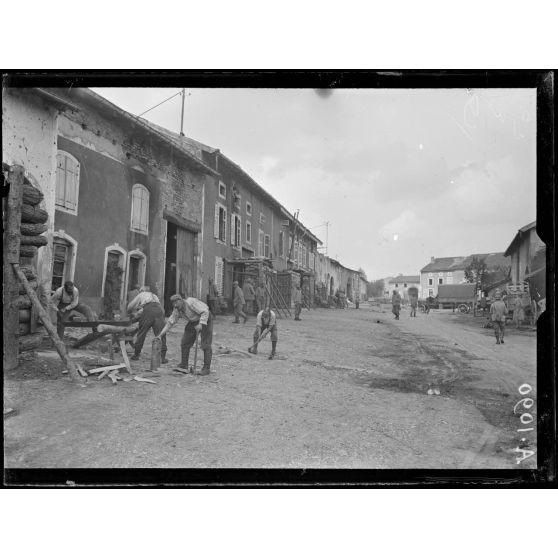 St Martin. (Meurthe et Moselle). Le village. [légende d'origine]