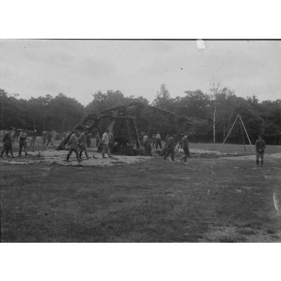 [Appareil Boirault. Expérience de Maisons-Laffitte du 22 juillet 1915]