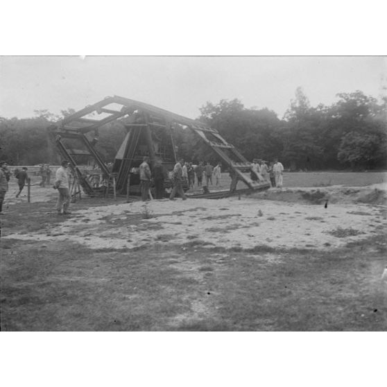 [Appareil Boirault. Expérience de Maisons-Laffitte du 22 juillet 1915]