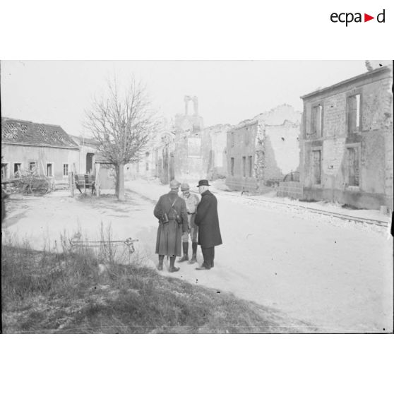 Archives photographiques de Jules-Louis Breton (1872-1940). Boîte de plaques "Bétheny, 29 novembre 1915".