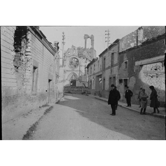 [Visite de Bétheny dans la région de Reims le 29 novembre 1915.]