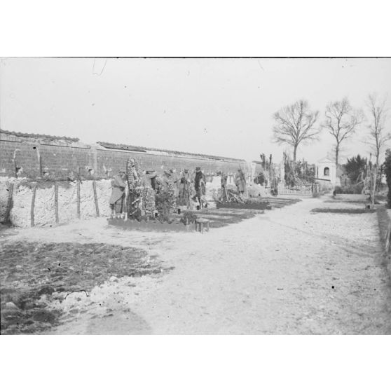 [Visite de Bétheny dans la région de Reims le 29 novembre 1915.]