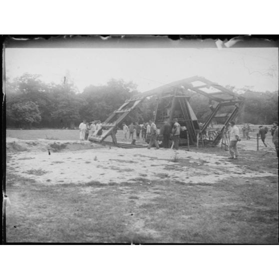 [Appareil Boirault. Expérience de Maisons-Laffitte du 22 juillet 1915]