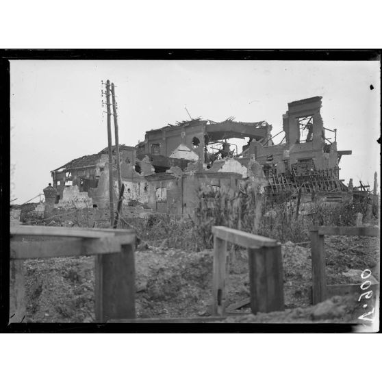 Soissons, Aisne, les ruines de la distillerie. [légende d'origine]