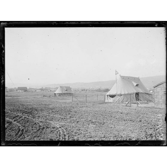 Salonique. Vue d'un camp anglais. [légende d'origine]