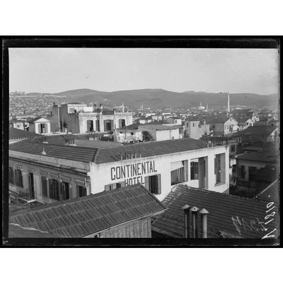 Salonique. Panorama, côté ouest. [légende d'origine]