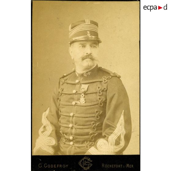 [Portrait du colonel Alexandre Dumas, du 3e régiment d'infanterie de Marine (1891-1898)].