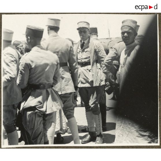 5 juin 1936. Rabat-Marrakech. Voyage de fin de stage du cours des affaires indigènes (5-13 juin 1936). [légende d'origine]