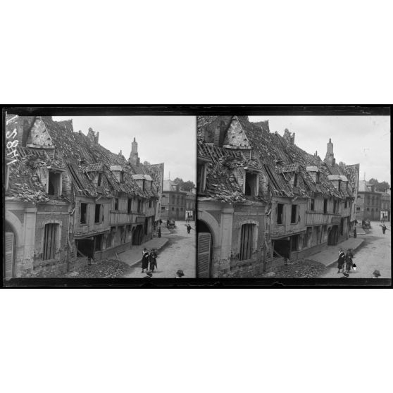 Abbeville, Somme, rue des Teinturiers. [légende d'origine]