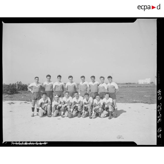 Finale interarmée d'Algérie de rugby à l'Atelier industriel de l'Air entre le 45e RTrs (régiment de Transmissions) et la BA 30 de Blida.