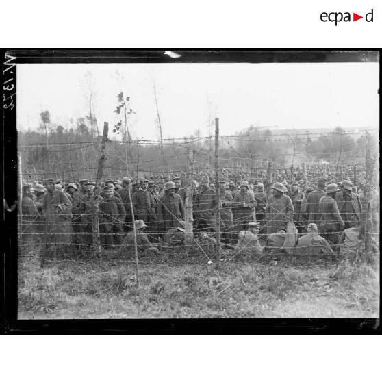 Camp de Saint-Félix, le 24 octobre 1917. [légende d'origine]