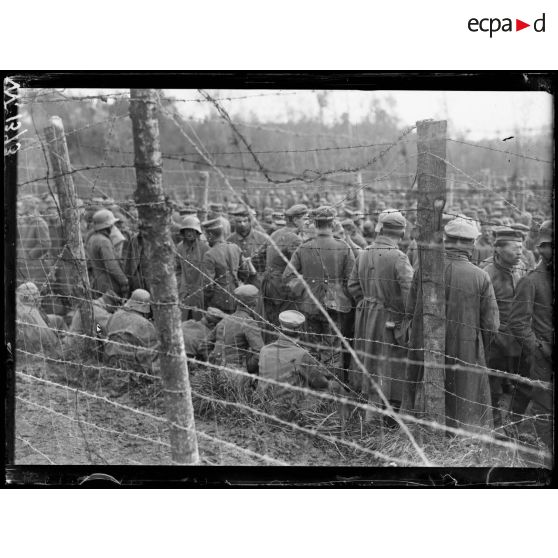 Camp de Saint-Félix, le 24 octobre 1917. [légende d'origine]