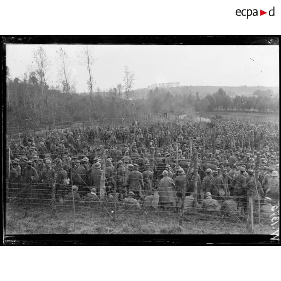 Camp de Saint-Félix, le 24 octobre 1917. [légende d'origine]