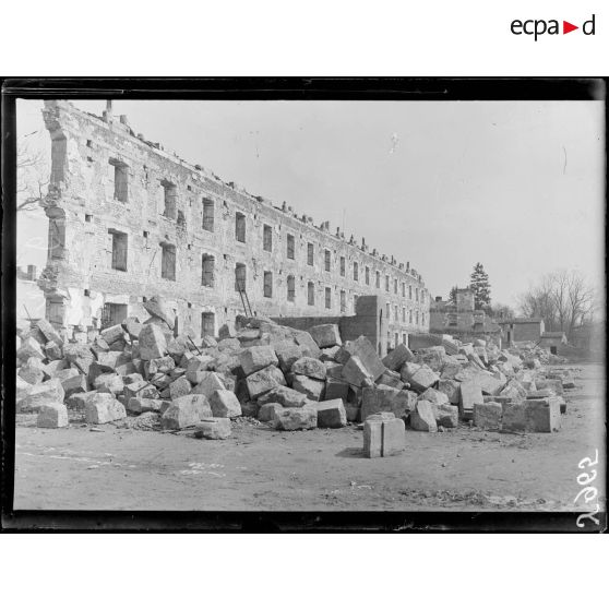 Verdun. La caserne Anthouard. [légende d'origine]