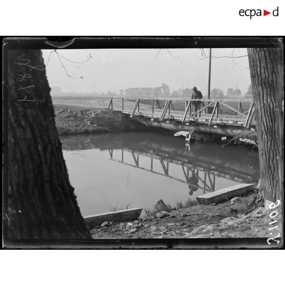 Verdun, citadelle. Passerelle Saint-Vanne allant à la citadelle. [légende d'origine]