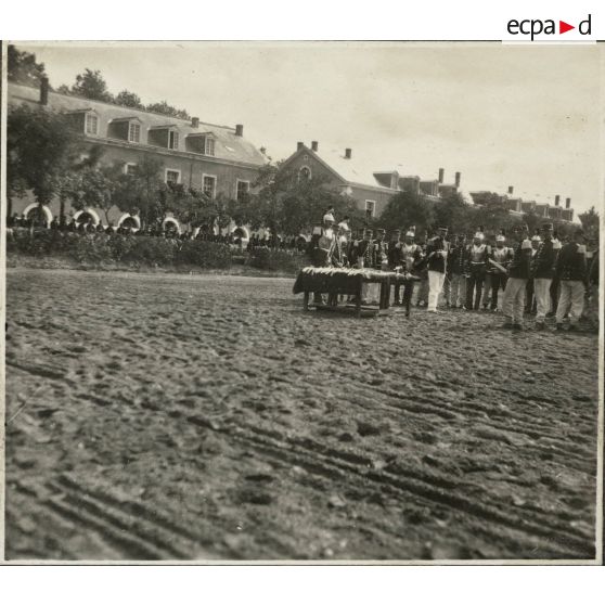 8e Cuirassiers - 7 juillet 1914 - Fête du régiment. [légende d'origine]