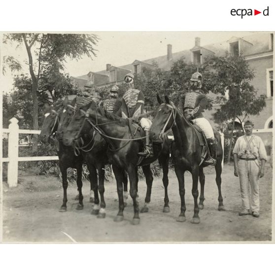 8e Cuirassiers - 7 juillet 1914 - Fête du régiment. [légende d'origine]