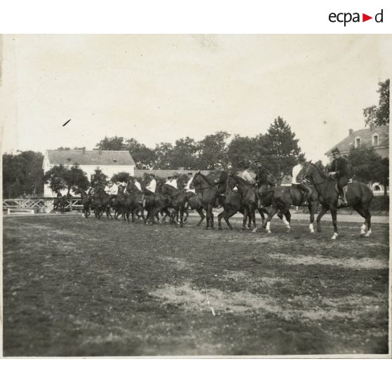 8e Cuirassiers - 7 juillet 1914 - Fête du régiment. [légende d'origine]