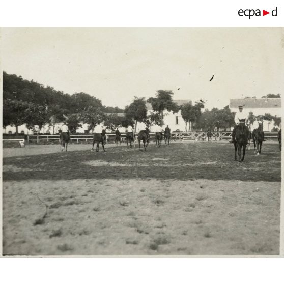 8e Cuirassiers - 7 juillet 1914 - Fête du régiment. [légende d'origine]