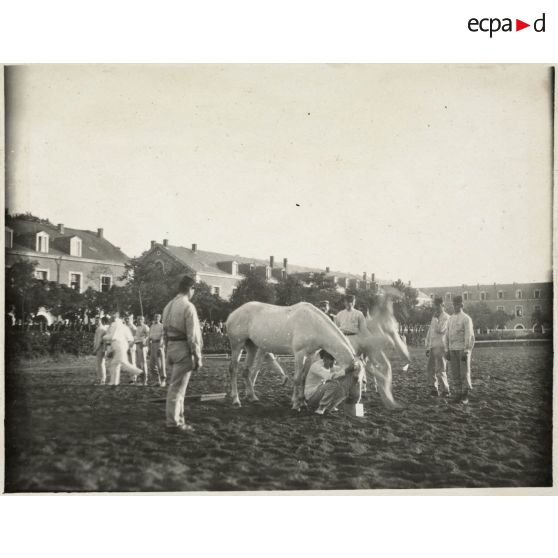 8e Cuirassiers - 7 juillet 1914 - Fête du régiment. [légende d'origine]