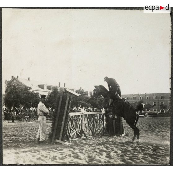 8e Cuirassiers - 7 juillet 1914 - Fête du régiment. [légende d'origine]