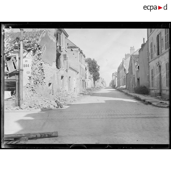 Reims (Marne). Rue Saint André. [légende d’origine]