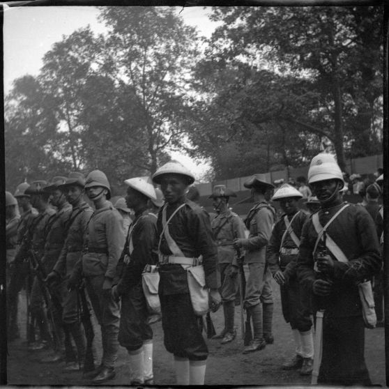 [Une cérémonie militaire à Londres].