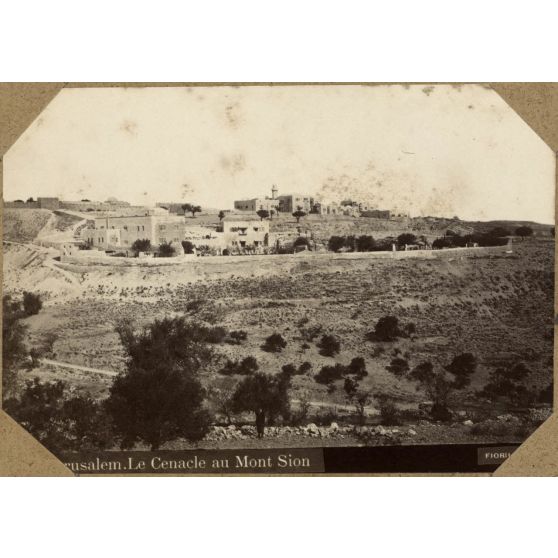 Jerusalem. Le Cenacle au Mont Sion. [légende d'origine]