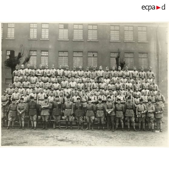 Le 158e régiment d'infanterie dans les années 1930.