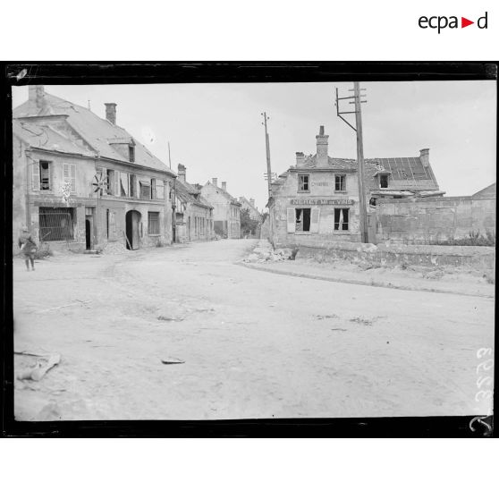 Tracy-le-Mont (Oise). Rue du Jeu d'Arc. [légende d'origine]