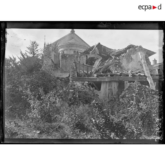 Verdun. Rue Mautroté et rue du Sacré Coeur. [légende d'origine]