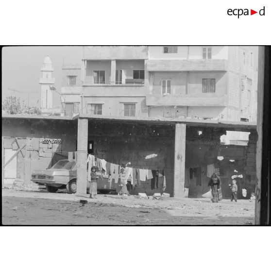 Le camp de Chatila, Beyrouth.