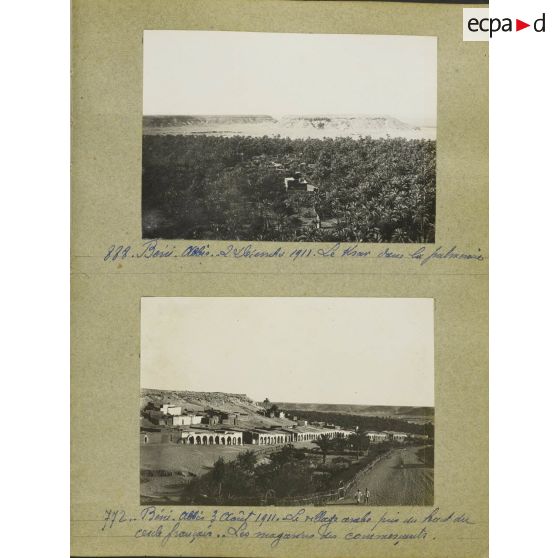 Album Imbert Algérie mission Nieger cahier B [(série 713-960)], page 21.