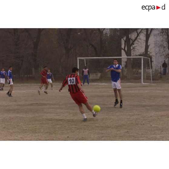 Match de football, Kaboul.