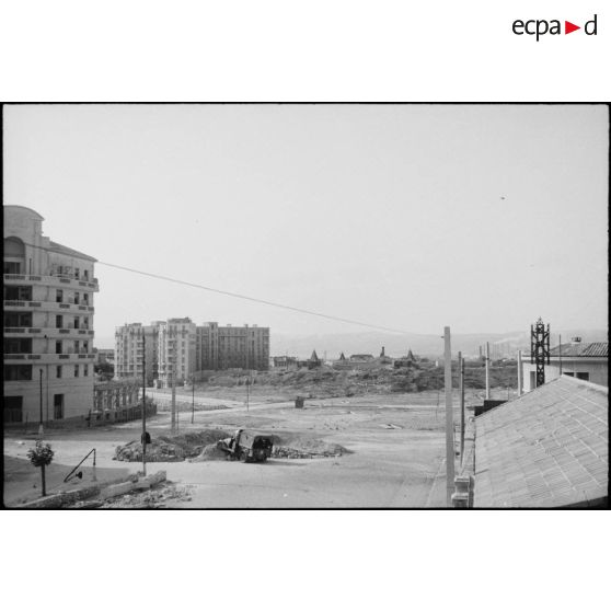 Une vue de la place Victor Hugo à Marseille.