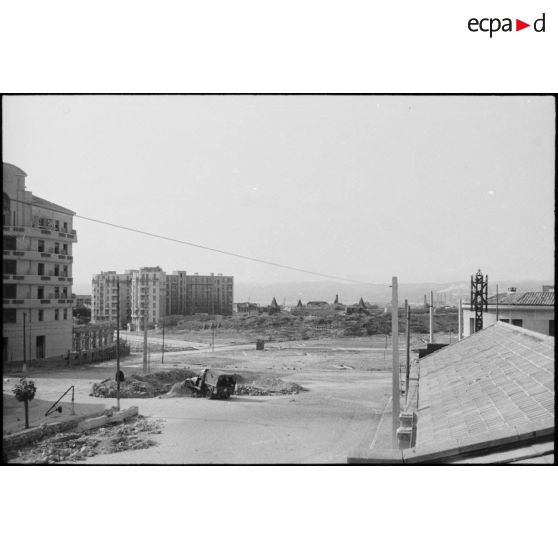 Une vue de la place Victor Hugo à Marseille.