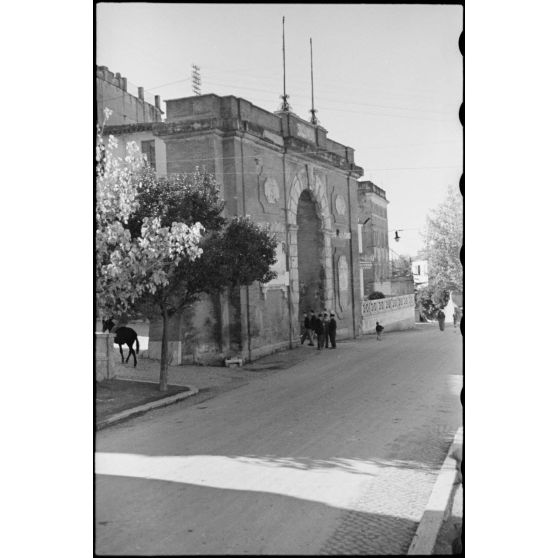 La porta romana nuova Monterotondo.