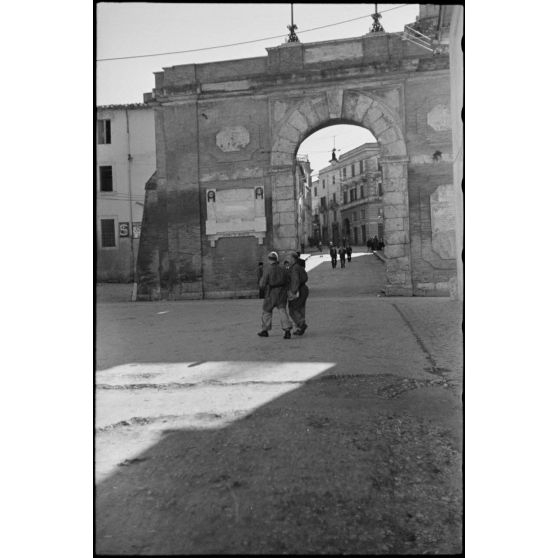 La porta romana nuova Monterotondo.