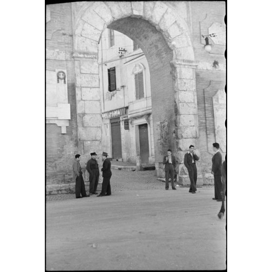 La porta romana nuova Monterotondo.