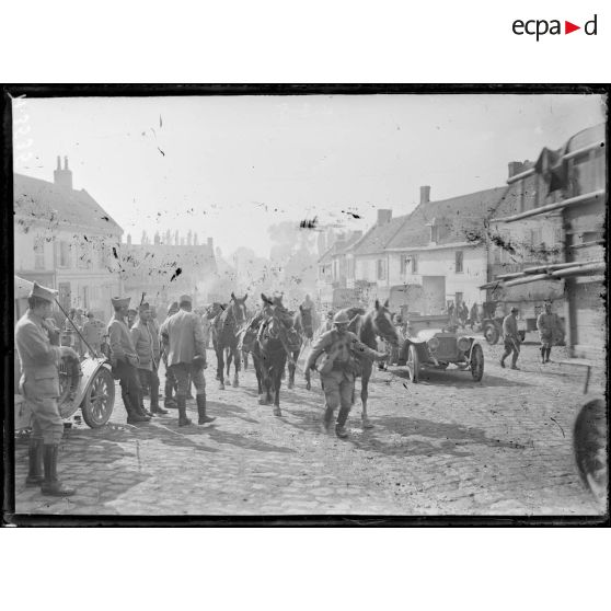 Bray, Somme. Place de la Liberté. [légende d'origine]