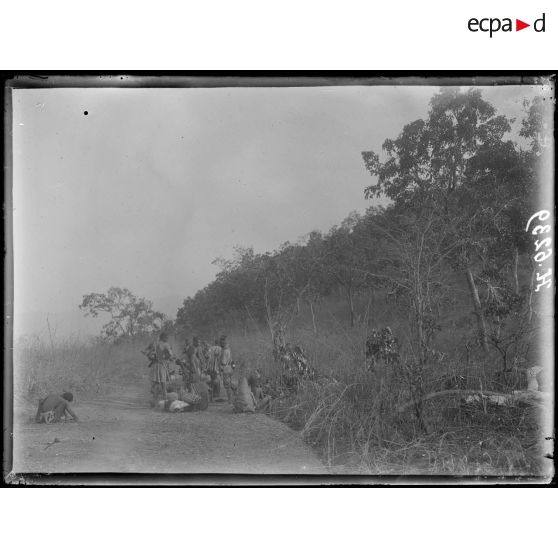 Route de N'Gaoundéré à Garoua. La route au col de Baskoma. [légende d'origine]