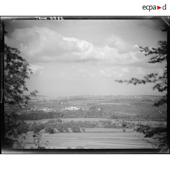 Vue du village de Villars-lès-Blamont.