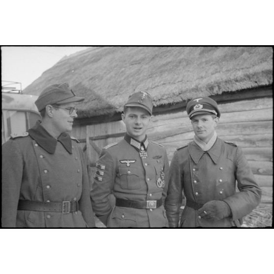 Portrait du capitaine (Hauptmann) Ekkehard Kylling-Schmidt de la 7. Infanterie Division.