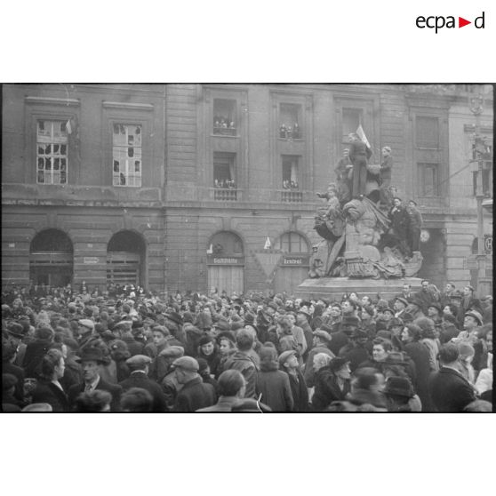 Fête de la libération de Metz le 22 novembre 1944.