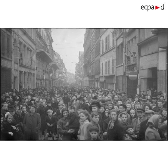 Fête de la libération de Metz le 22 novembre 1944.