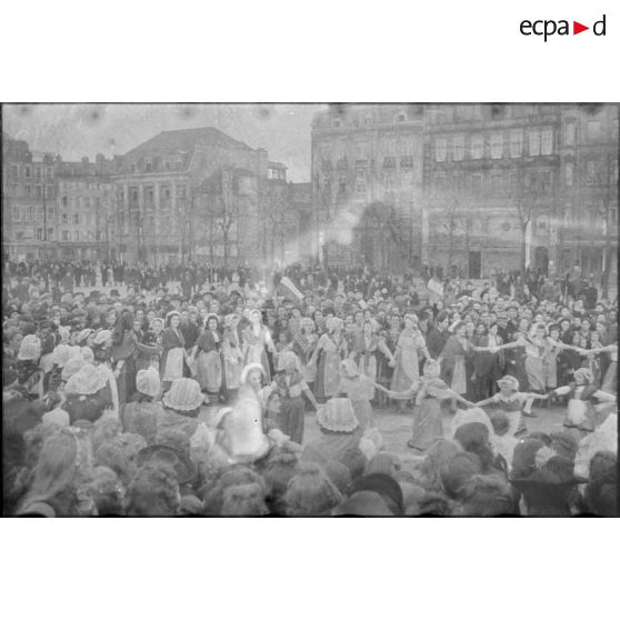 Fête de la libération de Metz le 22 novembre 1944.