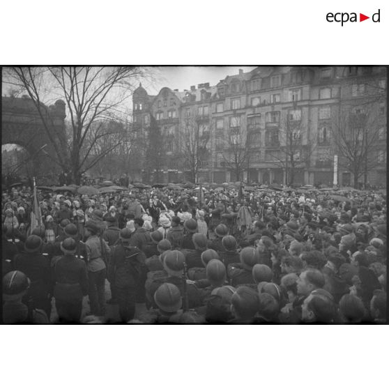 Fête de la libération de Metz le 22 novembre 1944.