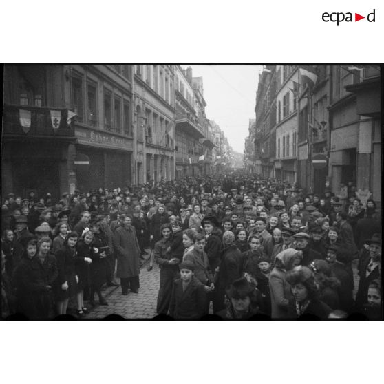 Fête de la libération de Metz le 22 novembre 1944.